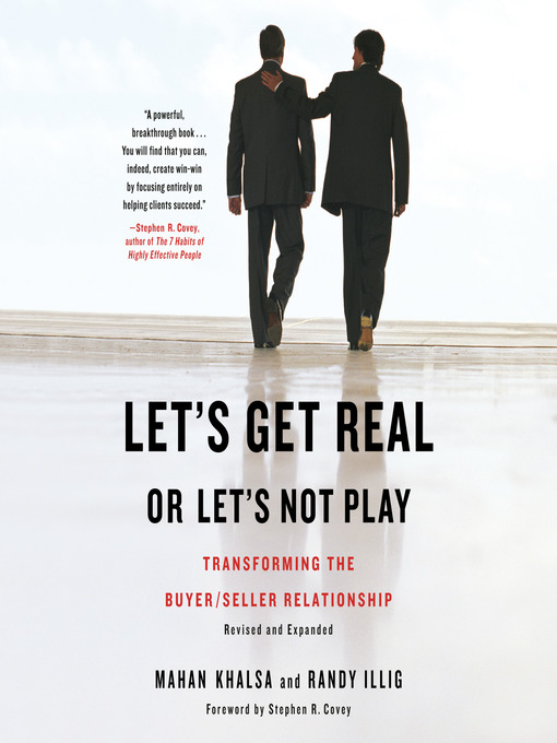 Title details for Let's Get Real or Let's Not Play by Mahan Khalsa - Available